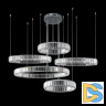 Подвесная люстра Loft IT Crystal ring 10135/5 Chrome