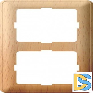 Рамка 2-ая (двойная), Бук (пластик), серия Wessen 59, Schneider Electric