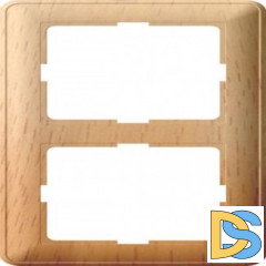 Рамка 2-ая (двойная), Бук (пластик), серия Wessen 59, Schneider Electric