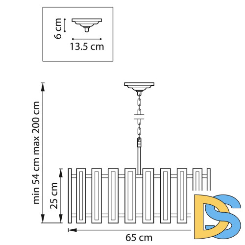 Подвесная люстра Lightstar Agave 712064