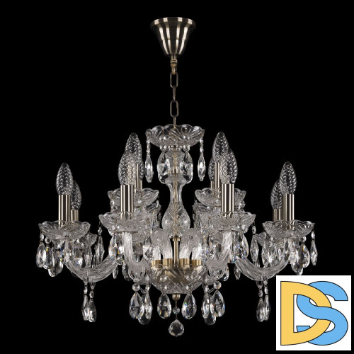 Подвесная люстра Bohemia Ivele Crystal 117/8+4/195 Pa