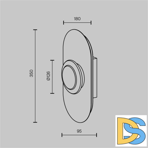 Настенный светильник Maytoni Pharao MOD361WL-L20BS3K