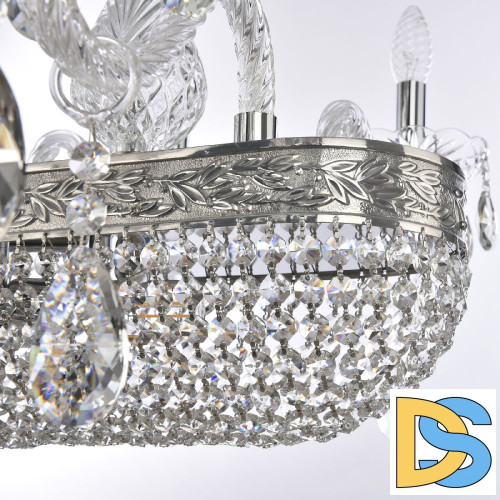 Подвесная люстра Bohemia Ivele Crystal 1452/8/195/800 Ni