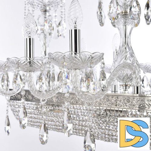 Подвесная люстра Bohemia Ivele Crystal 1452/8/195/800 Ni