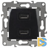 Розетка USB Эра 12-4110-06 Б0027496