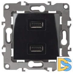 Розетка USB Эра 12-4110-06 Б0027496