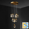 Подвесной светильник Delight Collection Crystal rock MD-020B-11 gold