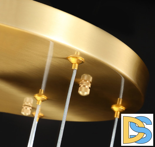 Подвесной светильник Delight Collection Crystal rock MD-020B-11 gold