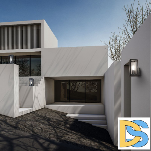 Уличный настенный светильник Mantra Nevada 8899