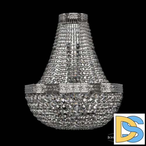 Бра Bohemia Ivele Crystal 19111B/H1/35IV Ni