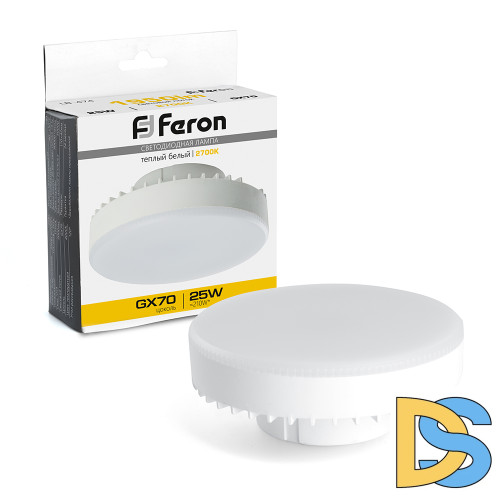 Лампа светодиодная Feron LB-474 GX70 25W 2700K 38268
