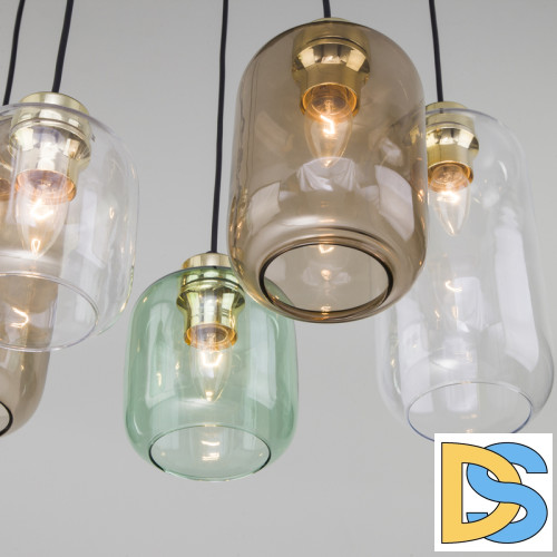 Подвесная люстра TK Lighting Marco 3328 Marco Green