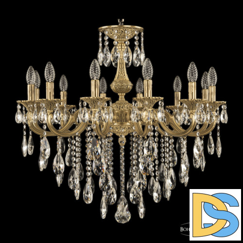 Подвесная люстра Bohemia Ivele Crystal Verona 72101/12/250 B FP