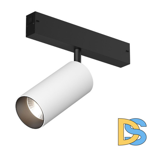 Трековый однофазный светильник Denkirs Smart Spot DK8041-BW+BK