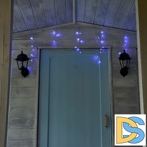 Гирлянда Бахрома Uniel ULD-B10006-248/TTK BLUE-WHITE IP44 UL-00012071