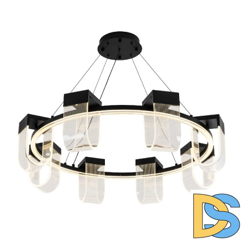 Подвесная люстра LED4U L7707-900 BK