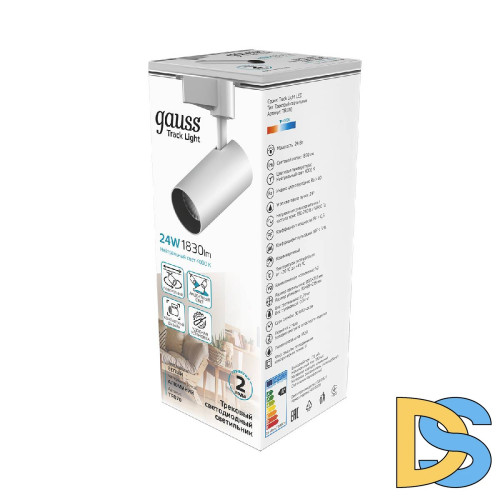 Трековый светодиодный светильник Gauss Track Light Led TR070