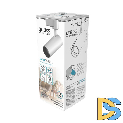Трековый светодиодный светильник Gauss Track Light Led TR070