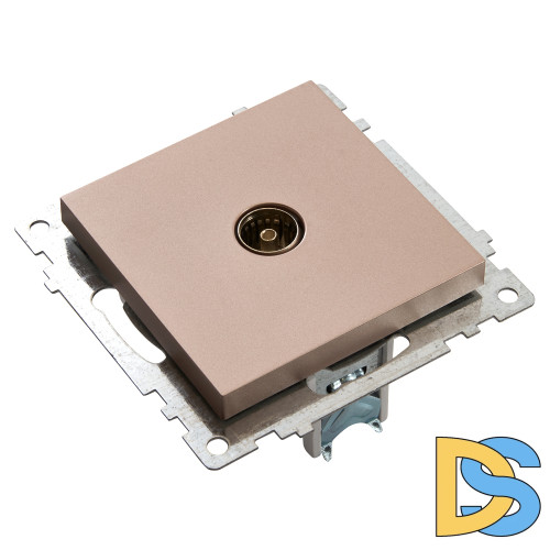 Розетка телевизионная 1-местная Stekker Катрин 39600