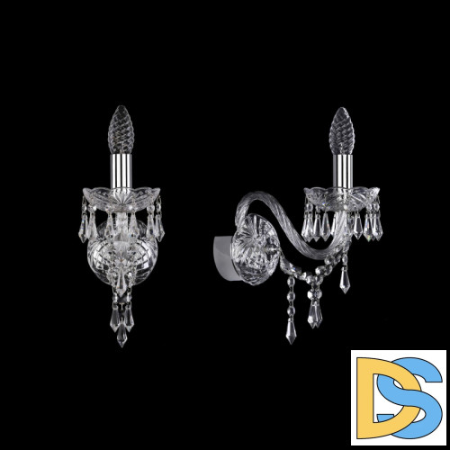 Бра Bohemia Ivele Crystal 1403B/1/160 Ni