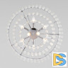 Подвесная люстра Eurosvet Elegante 10130/8 хром/прозрачный хрусталь Strotskis a060642