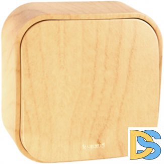 Выключатель Legrand Quteo 1-клавишный (сосна), 782260