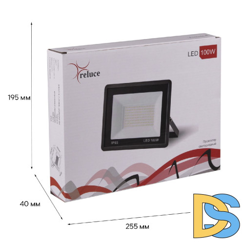 Прожектор Reluce 54001-9.2-001OL LED100W BK