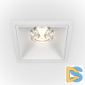 Встраиваемый светильник Maytoni Technical Alfa LED DL043-01-15W3K-SQ-W