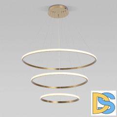 Подвесная люстра Eurosvet Collars 90264/3 латунь a064103