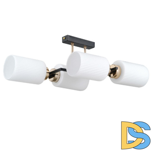 Потолочная люстра Illumico IL0809-4ASQ-25 BK AB NAPLES