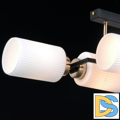 Потолочная люстра Illumico IL0809-4ASQ-25 BK AB NAPLES