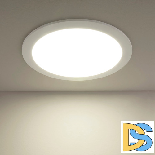 Встраиваемый светодиодный светильник Elektrostandard DLR003 24W 4200K 4690389081880