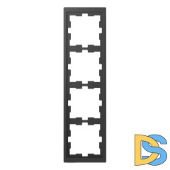 Рамка 4-постовая Schneider Electric Merten D-Life MTN4040-6534