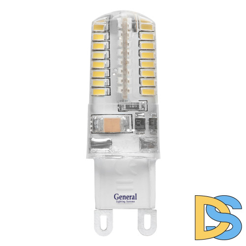 Светодиодная лампа General GLDEN-G9-5-S-220-4500 653700