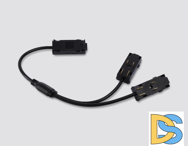 Коннектор питания T-образный Ambrella Light Magnetic 220V GL1114