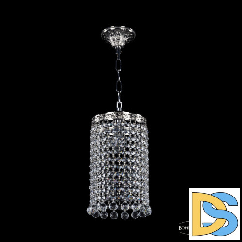 Подвесная люстра Bohemia Ivele Crystal 19201/15IV Ni Balls