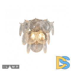 Настенный светильник iLamp Rockfeller W2549-2 Nickel