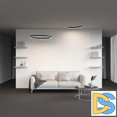 Радиусный профиль Maytoni Led strip ALM-3535R-B-D-90°-0.8M