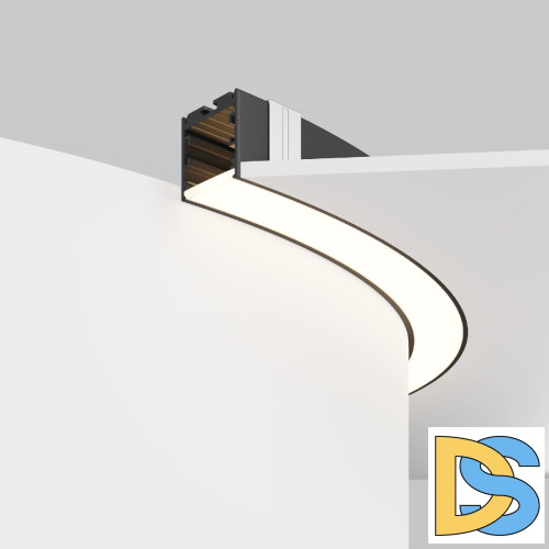 Радиусный профиль Maytoni Led strip ALM-3535R-B-D-90°-0.8M