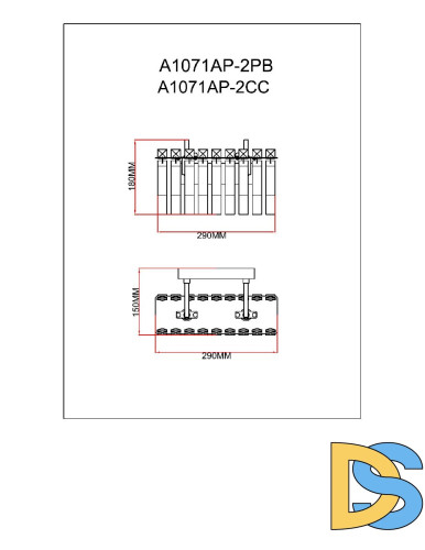 Настенный светильник Arte Lamp Mayotte A1071AP-2PB
