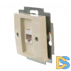 Розетка ABB Basic 55 RJ45 (слоновая кость)