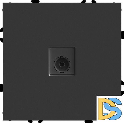 Розетка телевизионная 1-местная Stekker RST00-5108-05 Эмили 49849