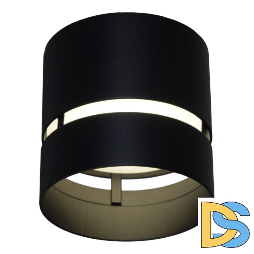 Накладной светильник Reluce 53017-9.5-001MN GX53 BK