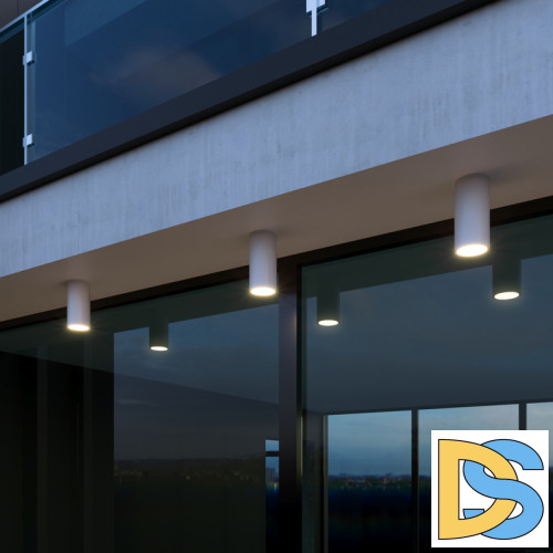 Уличный потолочный светильник Elektrostandard Light LED 4690389176555