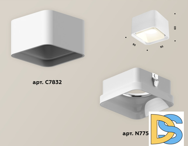 Потолочный светильник Ambrella Light Techno Spot XS7832021 (C7832, N7755)