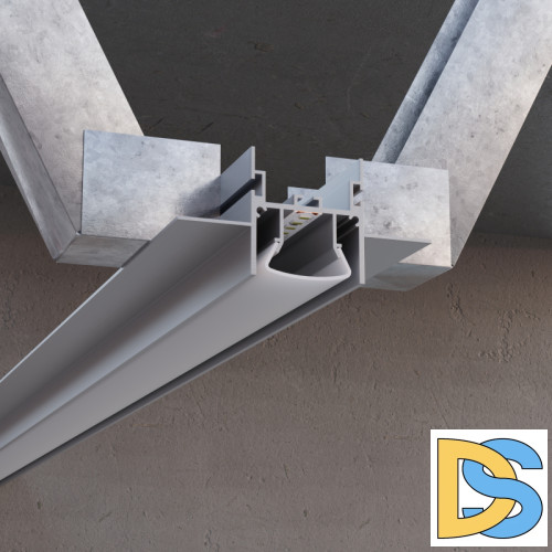 Алюминиевый профиль для натяжного/подвесного потолка Apeyron 08-56