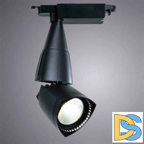 Трековый светодиодный светильник Arte Lamp A3830PL-1BK