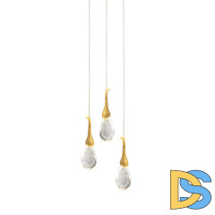 Подвесной светильник Delight Collection Seed OMG07287-3 gold