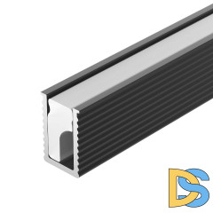 Алюминиевый профиль Arlight SL-MINI-6-H9-2000 ANOD BLACK 044082
