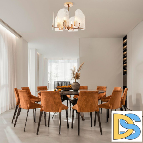 Люстра на штанге Arte Milano Sorrento 378309/6/390 GD